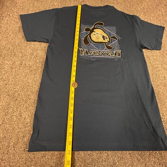 New w/ Tag Alstyle T Shirt Men's M Blue 100% Cotton Honolulu Hawaii ABC Store - Picture 5 of 7
